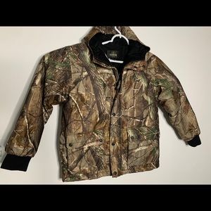 Read Head Camo Green Hoodee Jacket Sz S